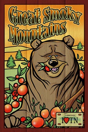 Framed Ol&#39; Smoky Print