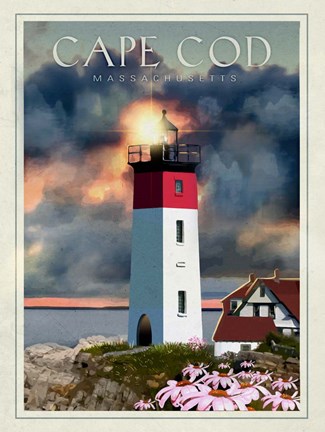 Framed Cape Cod Print