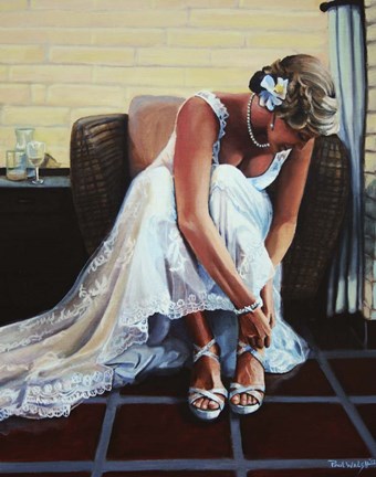 Framed Noelle Wedding Print