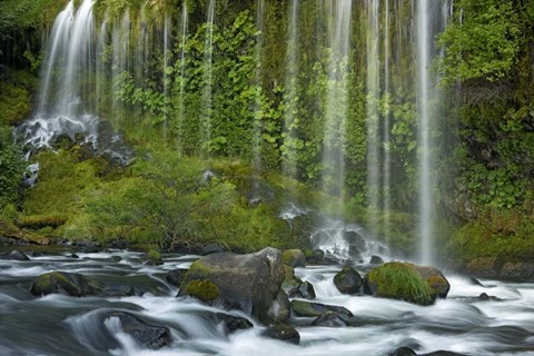 Framed Mossbrae Falls Print