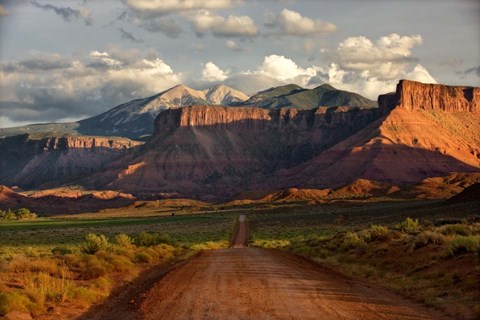 Framed Rt 128 Vastle Valley Print