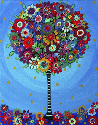 Framed Gay's Tree Of Life Print