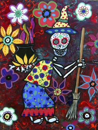 Framed Bruja II Print