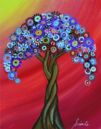 Framed Honor's Resting Tree Print