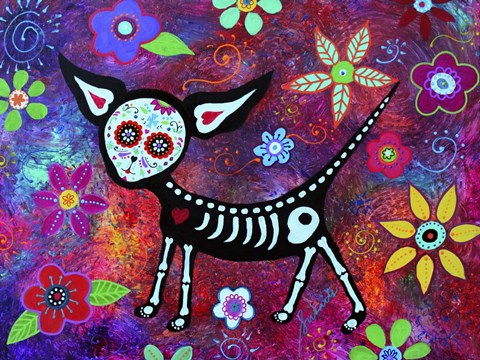 Framed Amor Pelado Print