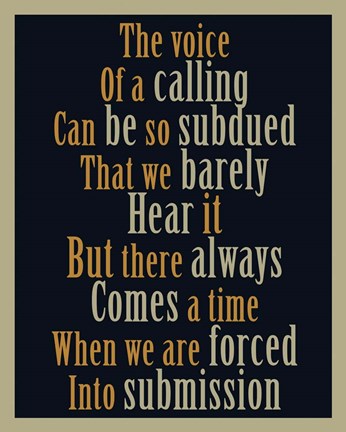 Framed Calling Print