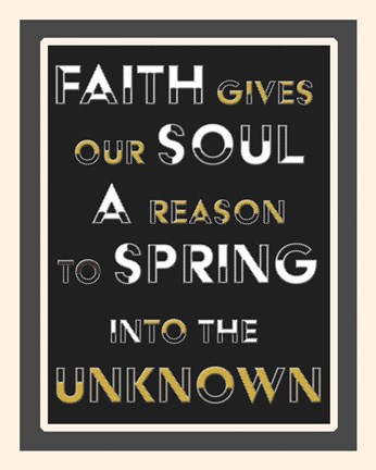 Framed Faith 2 Print