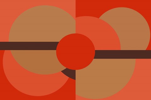 Framed Red Muse Print