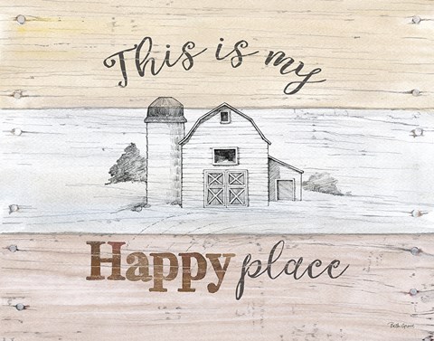 Framed Farmhouse III Print