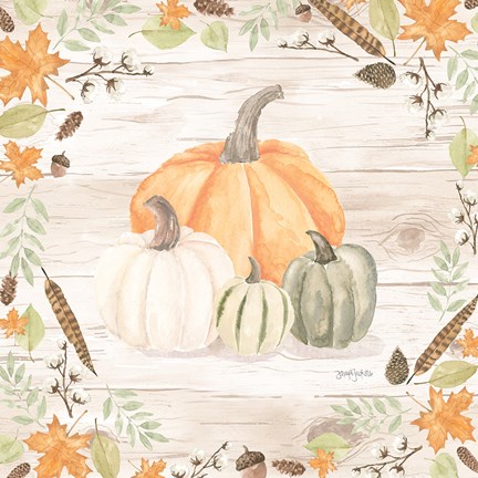 Framed Autumn Offering II Light Print
