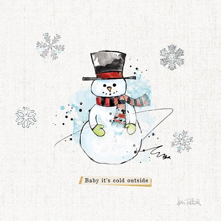 Framed Thoughtfully Frozen II Print