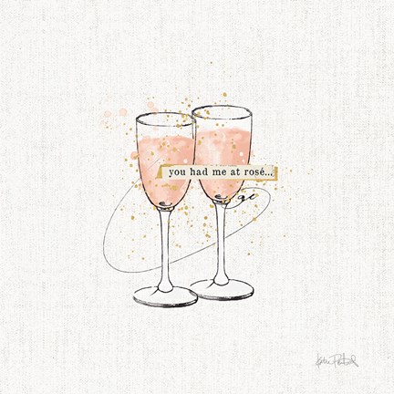 Framed Thoughtful Vines II Print