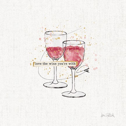 Framed Thoughtful Vines I Print