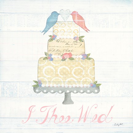 Framed Lovebirds I Print