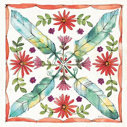 Framed Simply Petals XI Print