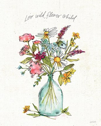 Framed Simply Petals II Print