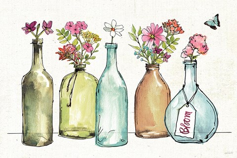 Framed Simply Petals IV Print