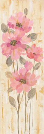 Framed Beautiful Garden Stems I Print