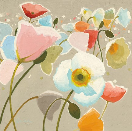 Framed Backlit Confetti Print