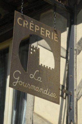 Framed Creperie Sign Print