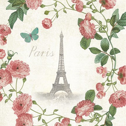 Framed Paris Arbor VI Print