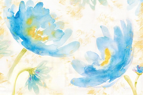 Framed Breeze Bloom I Print