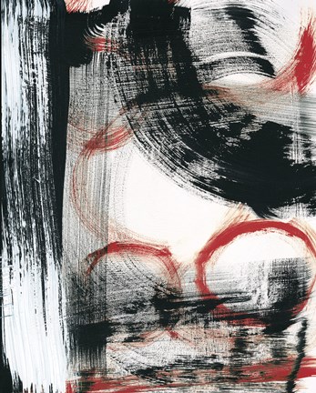 Framed LPs in 33 III Red v2 Print