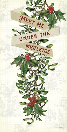 Framed Yuletide VI Print