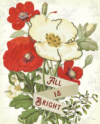 Framed Yuletide III Print