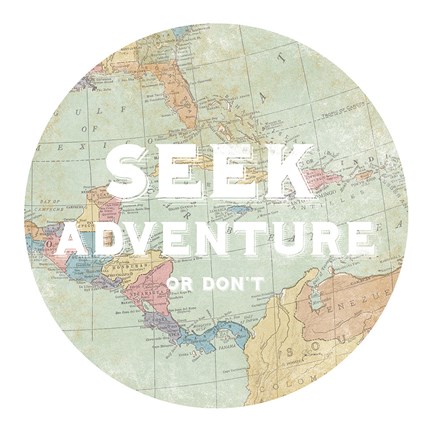 Framed Hemisphere II Print