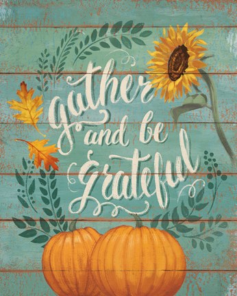 Framed Harvest Delight I Print