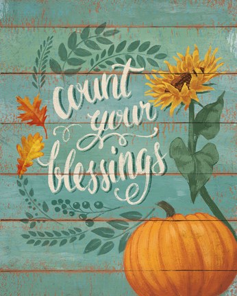 Framed Harvest Delight IV Print