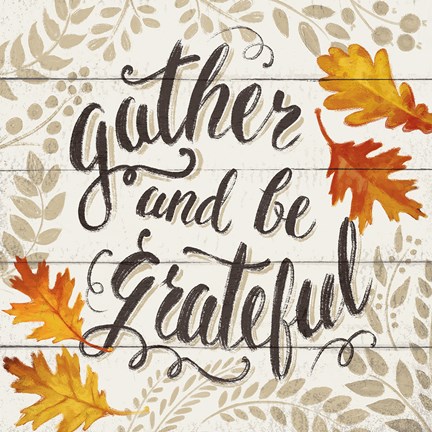 Framed Harvest Delight VI on White Print