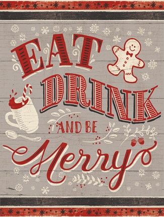 Framed Holiday in the Woods VI Print