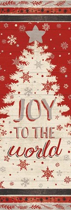 Framed Holiday in the Woods V Print