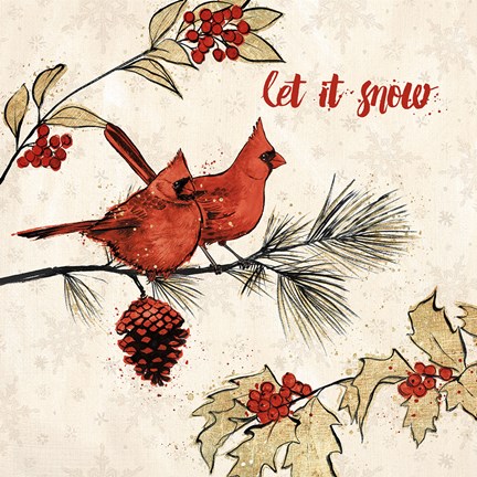 Framed Holiday Gem II Print