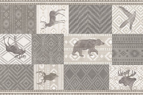 Framed Soft Lodge IX Print