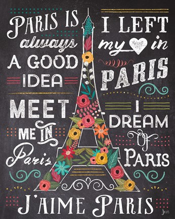 Framed Travel Blossoms I Print