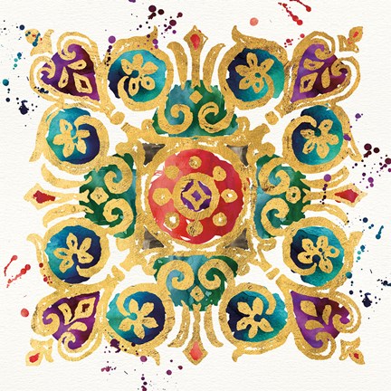 Framed Little Jewels III Print