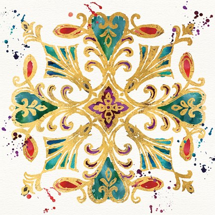 Framed Little Jewels II Print