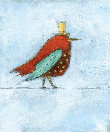 Framed Life is But a Dream Print