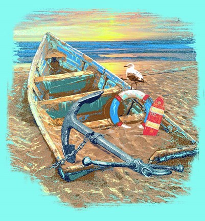 Framed Seen Better Days Print