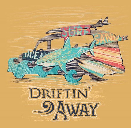 Framed Driftwood Print