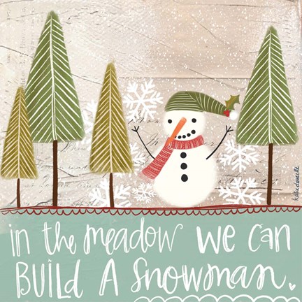 Framed In the Meadow Print