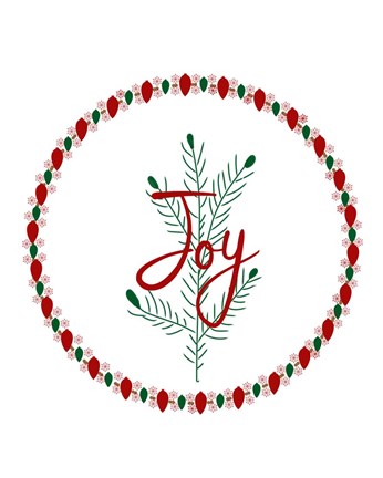 Framed Joy Print