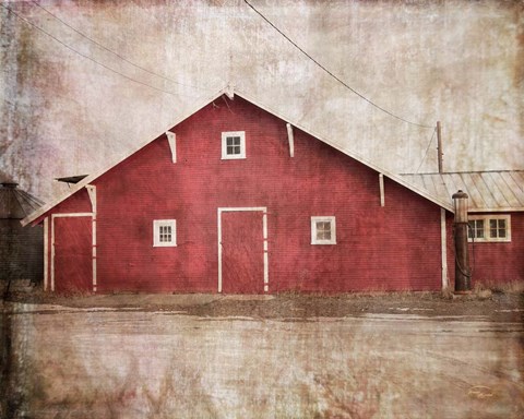 Framed Home Place Barn Print