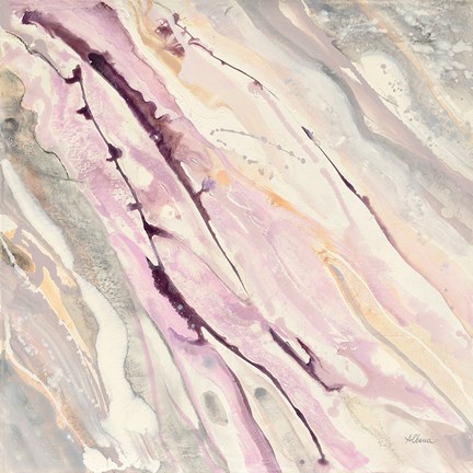 Framed Flowing I Print