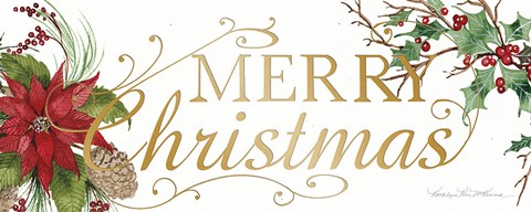 Framed Holiday Happiness X Print