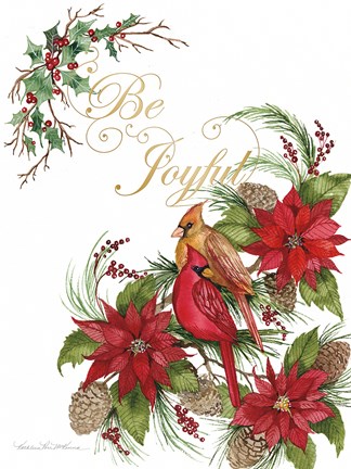 Framed Holiday Happiness VI Print
