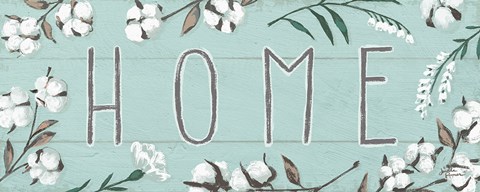 Framed Blessed X Mint Print